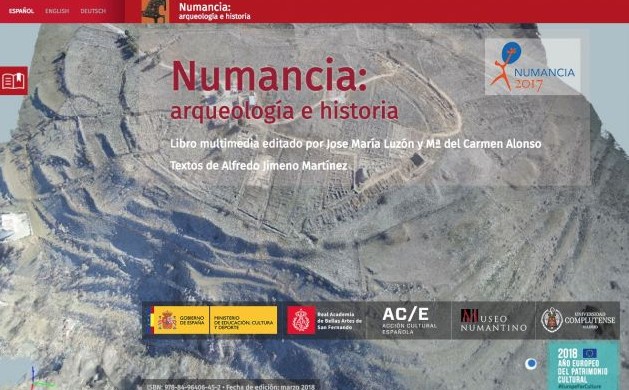 Libro multimedia "Numancia: arqueología e historia"